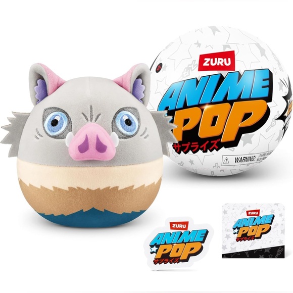 New Zuru Series 1 5" Plush, Mystery Unbox Anime Characters lot of 5 - Picture 6 of 6